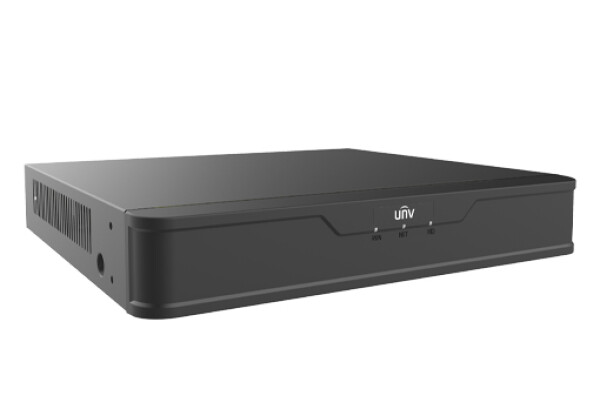 NVR501-04B-P4 Uniview - 4 csatornás, 1 HDD-s, IP Rögzítő, 1U  kialakítás, 4 POE csatlakozóval rendelkezik